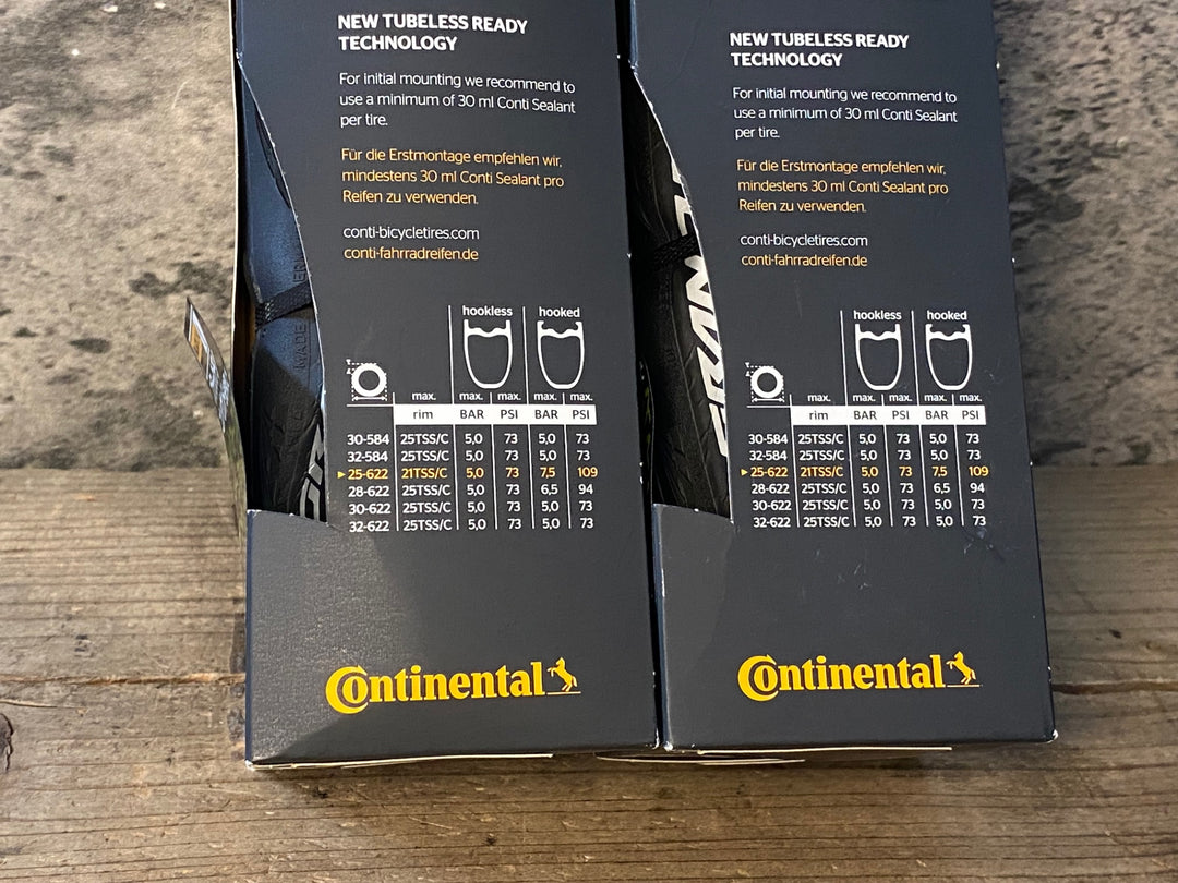 JW099 コンチネンタル Continental GRAND PRIX 5000 S TR タイヤ 700x25C 2本セット