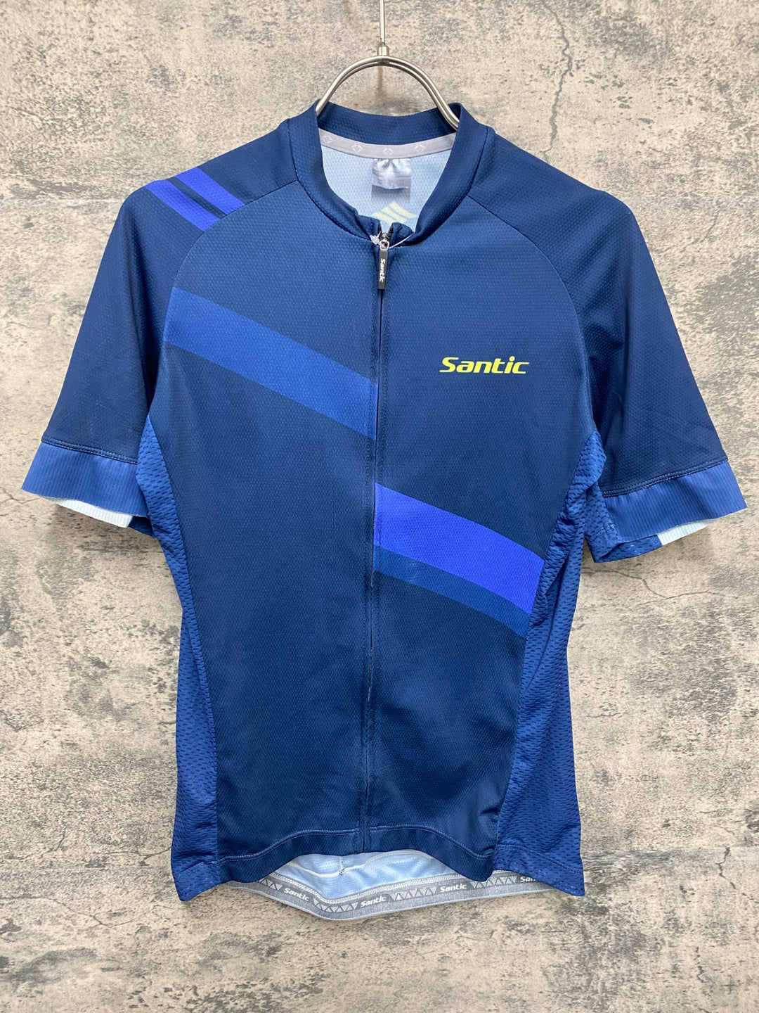 KB052 サンティック Santic 半袖 サイクルジャージ ネイビー M