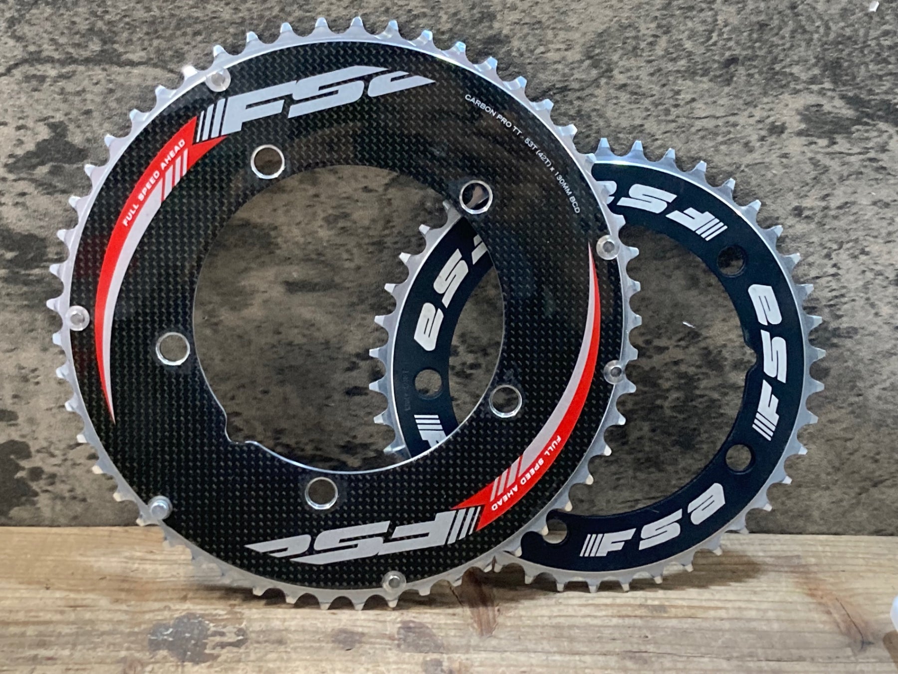 JX501 FSA CARBON PRO TT チェーンリング 53/42T BCD130mm – BICI