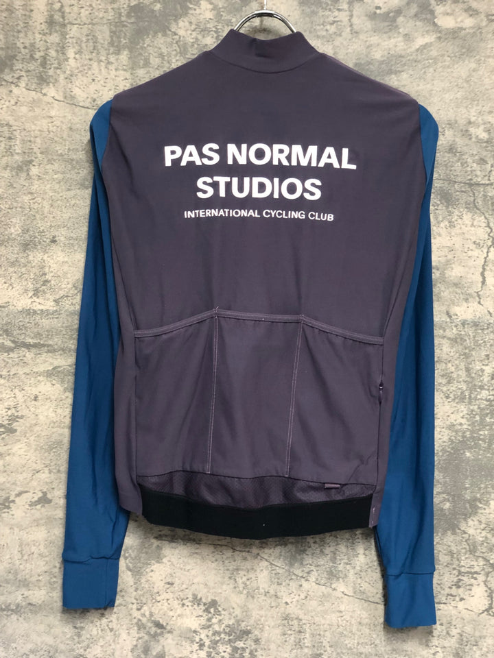 JZ669 パスノーマルスタジオ PAS NORMAL STUDIOS 長袖 サイクルジャージ 紫/紺 XS