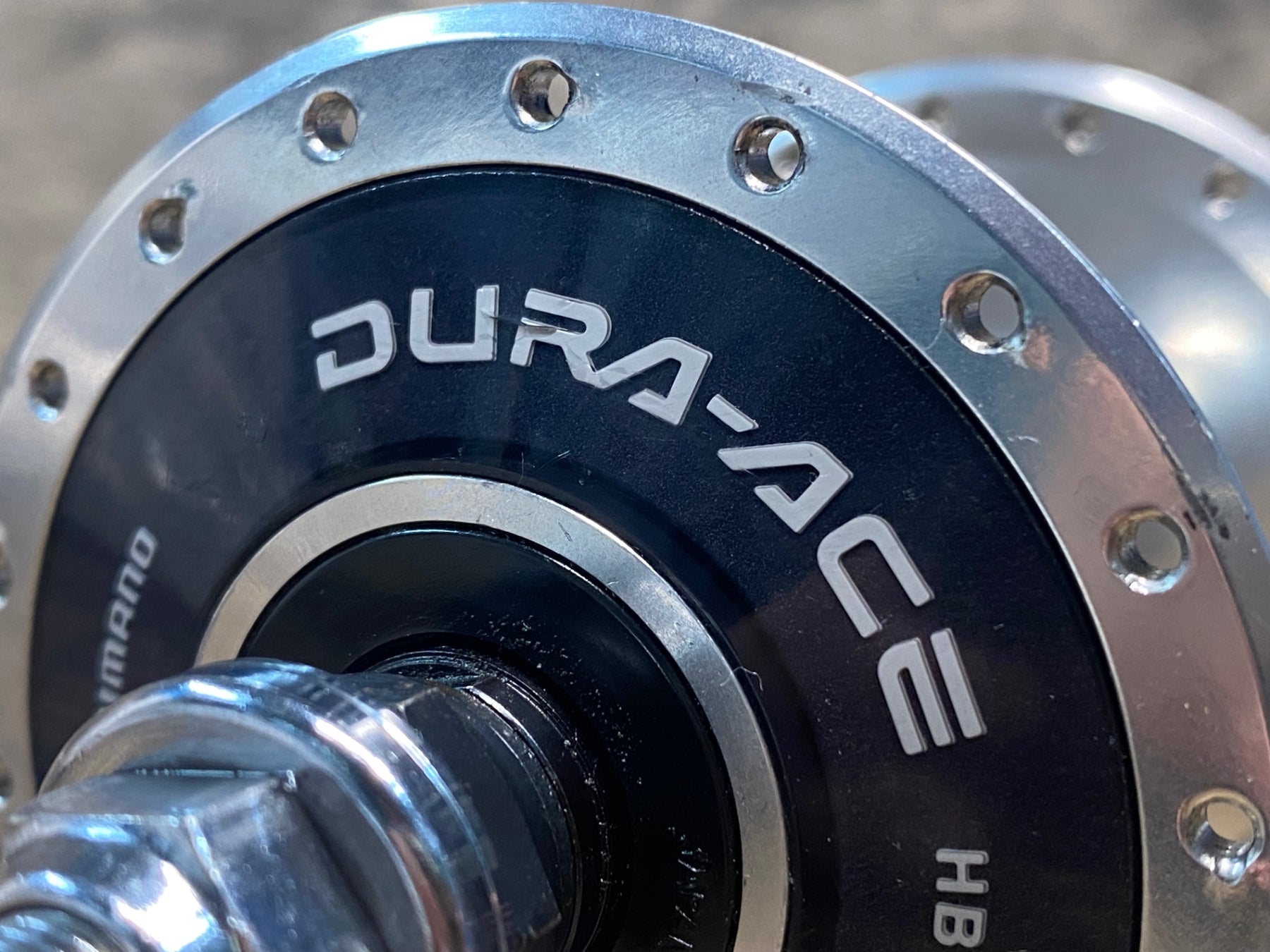 JJ263 シマノ SHIMANO デュラエース DURA-ACE HB-7600 前後ハブセット