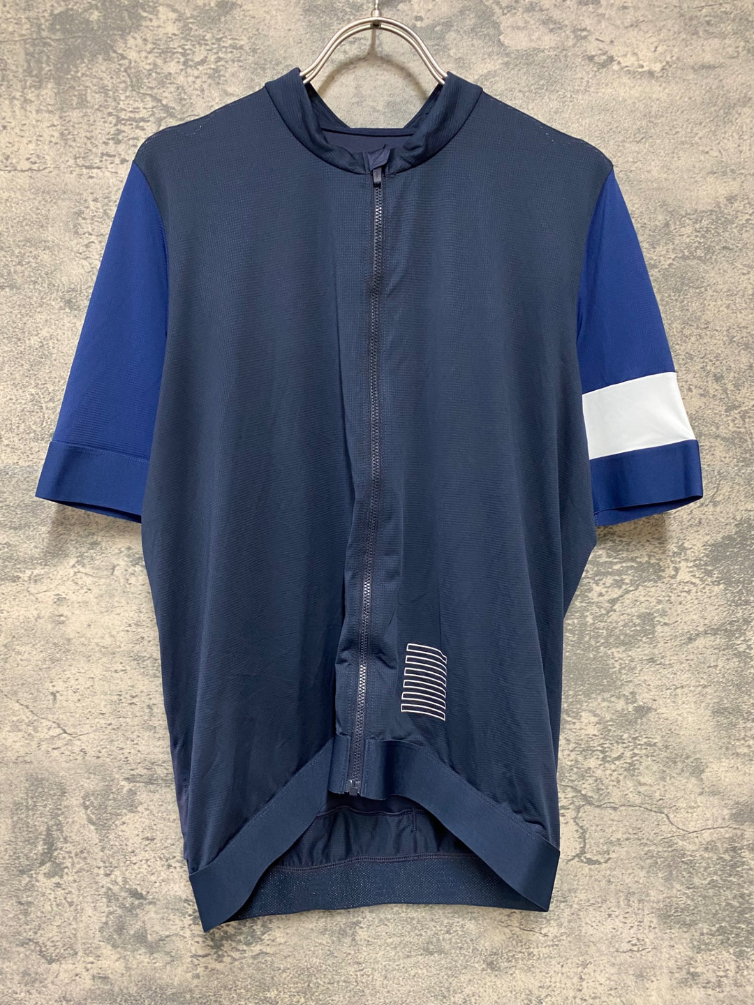KC681 ラファ Rapha PRO TEAM TRAINING JERSEY 半袖 サイクルジャージ 濃紺 XL ※汚れ