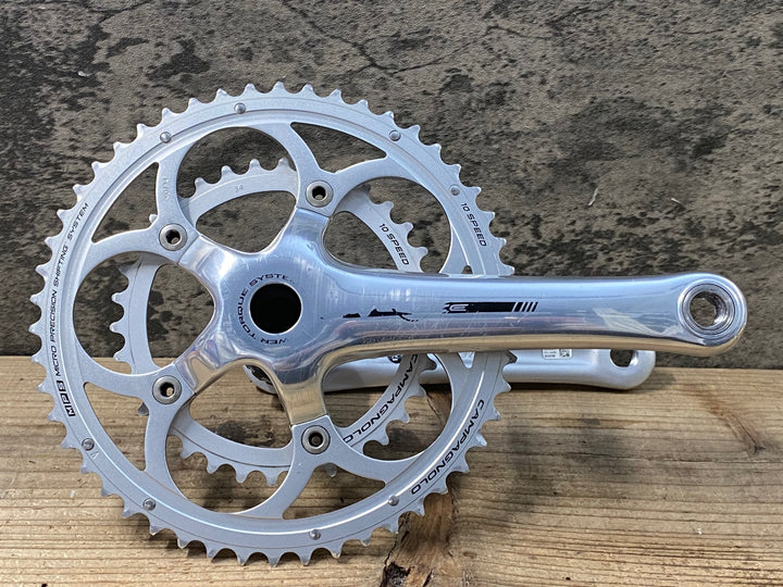JN012 カンパニョーロ Campagnolo ヴェローチェ Veloce 10 FC11-VLS240 クランクセット 172.5mm 52-36T シルバー BB イタリアン 36x24T