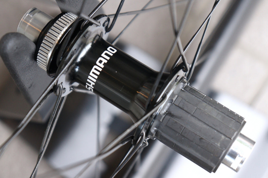 シマノ SHIMANO 105 WH-RS710 C46 カーボン チューブレスレディ ホイールセット シマノ11S/12S 21C 【横浜店】