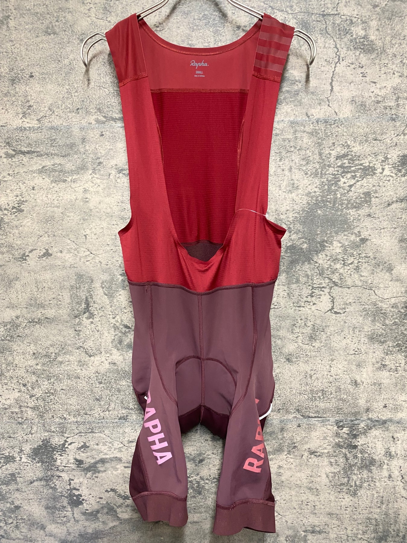 JZ590 ラファ Rapha PRO TEAM WINTER BIB SHORTS ビブショーツ 赤