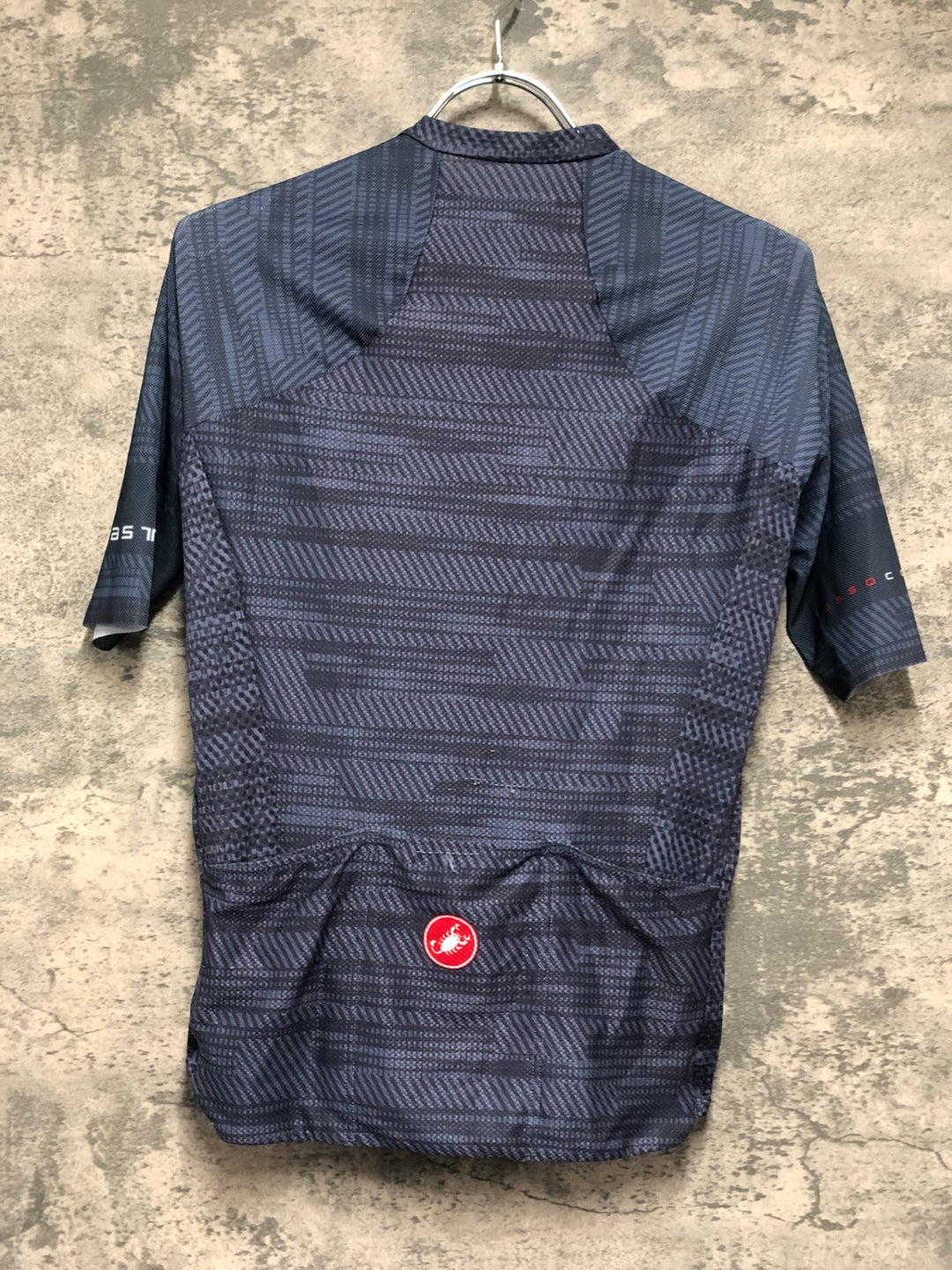 JT282 カステリ CASTELLI 半袖 サイクルジャージ グレー M