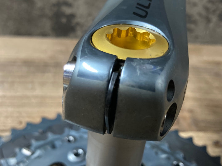 JT138 シマノ SHIMANO アルテグラ ULTEGRA FC-6703 クランクセット 52/39/30T 170mm ※クランクキャップ非純正