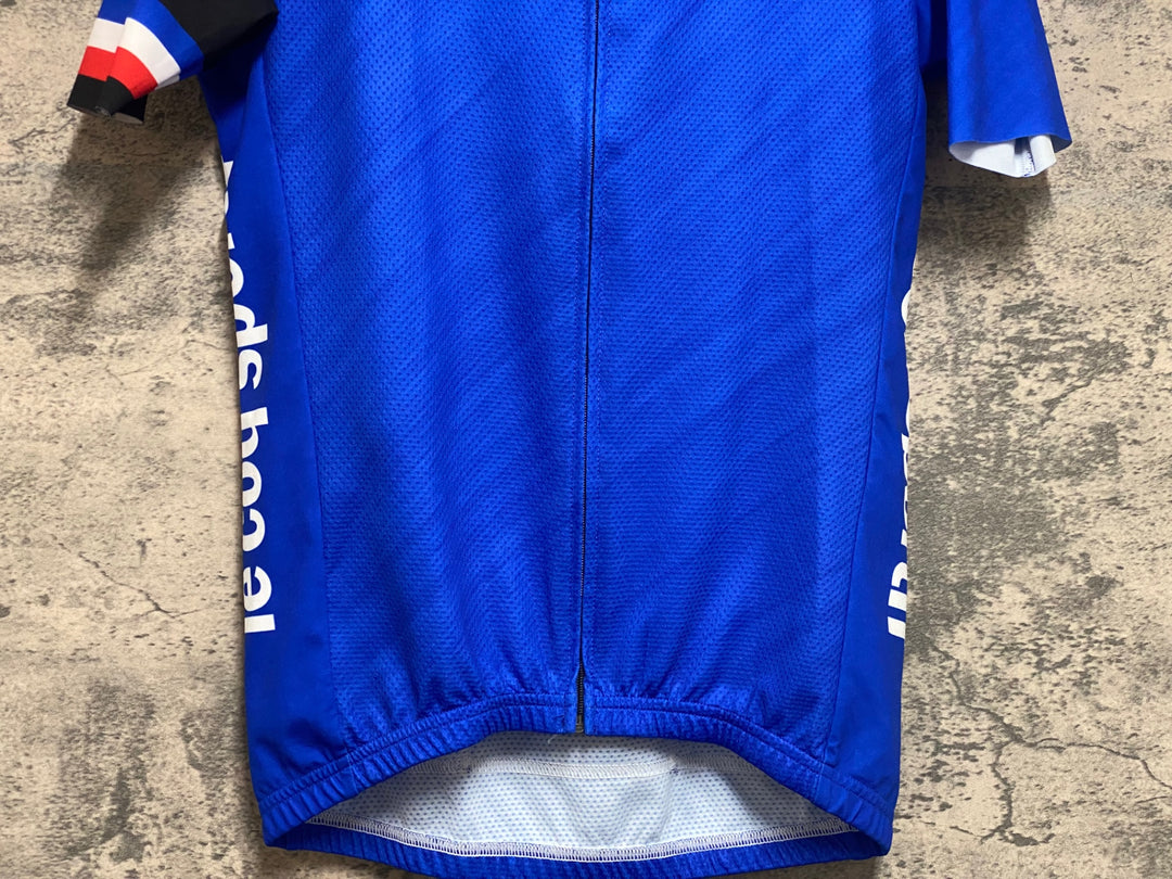 JP137 ビオレーサー BIORACER 半袖 サイクルジャージ 青 3/M le coq sportif