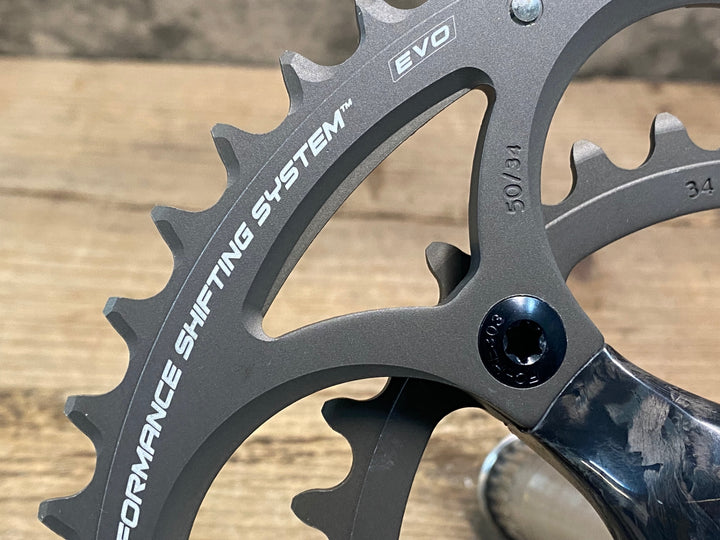 JR478 カンパニョーロ CAMPAGNOLO ATHENA 11 POWER TORQUE FC13AT040C クランクセット 170mm 50/34T 11S 5H