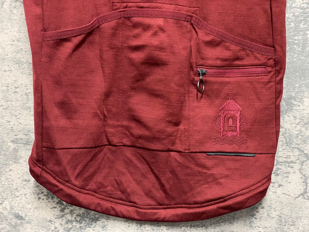 JV231 ラファ Rapha CLUB JERSEY 半袖 サイクルジャージ 赤 S