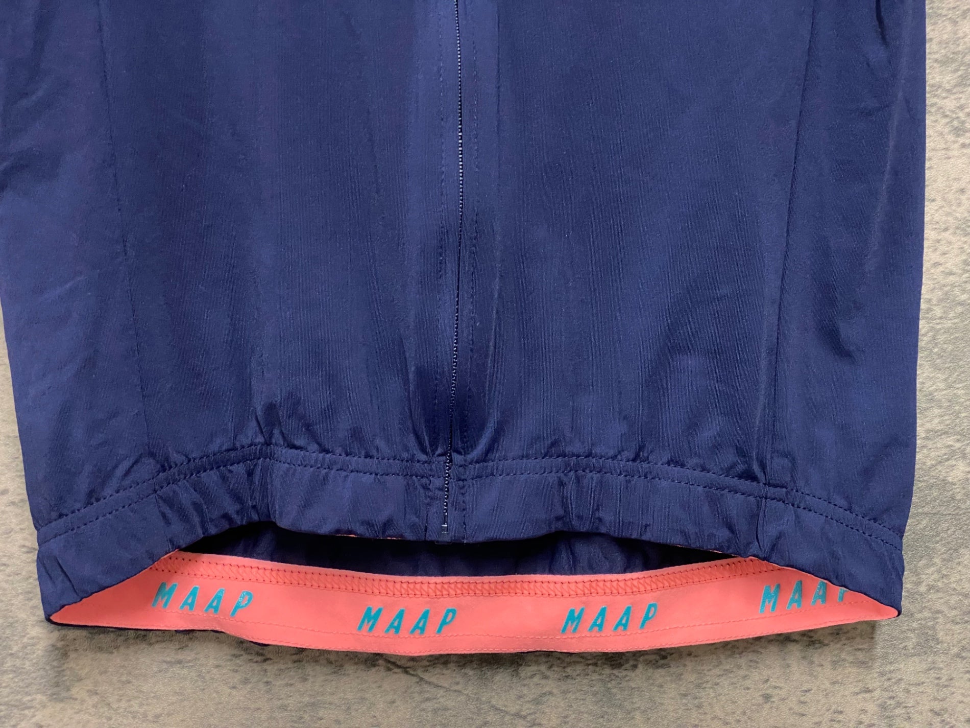 JE730 マープ MAAP TRAINING JERSEY 半袖 サイクルジャージ 紺 L