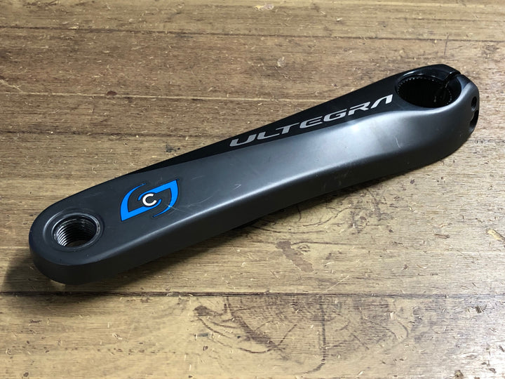JO109 シマノ SHIMANO アルテグラ ULTEGRA FC-R8000 170mm 左アームのみ STAGES パワーメーター付 左足計測