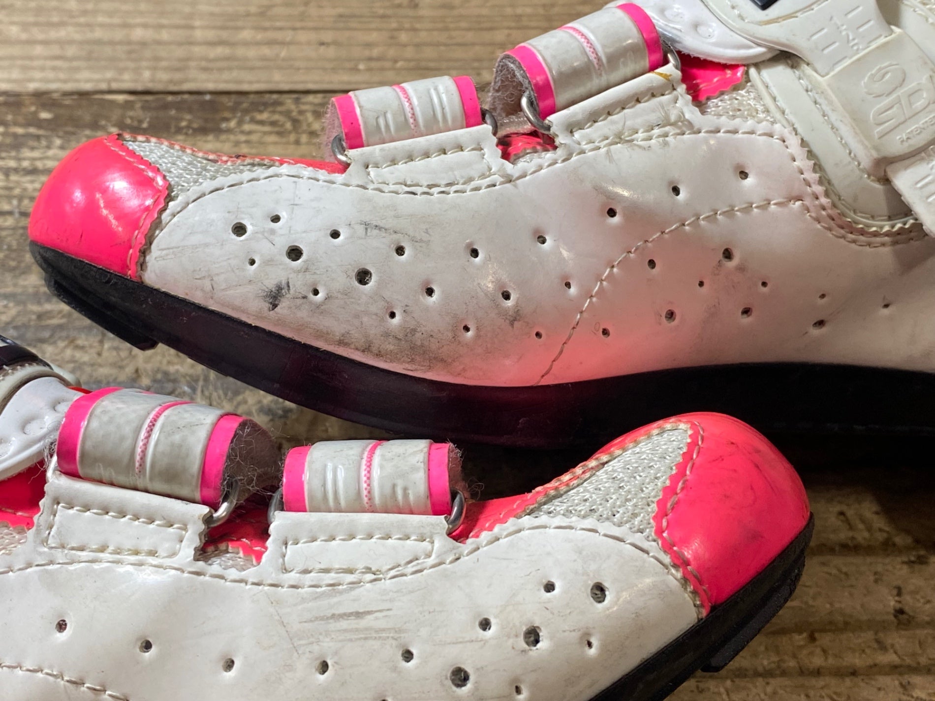 JV512 シディ SIDI GENIUS 5-FIT ビンディングシューズ 白ピンク EU38