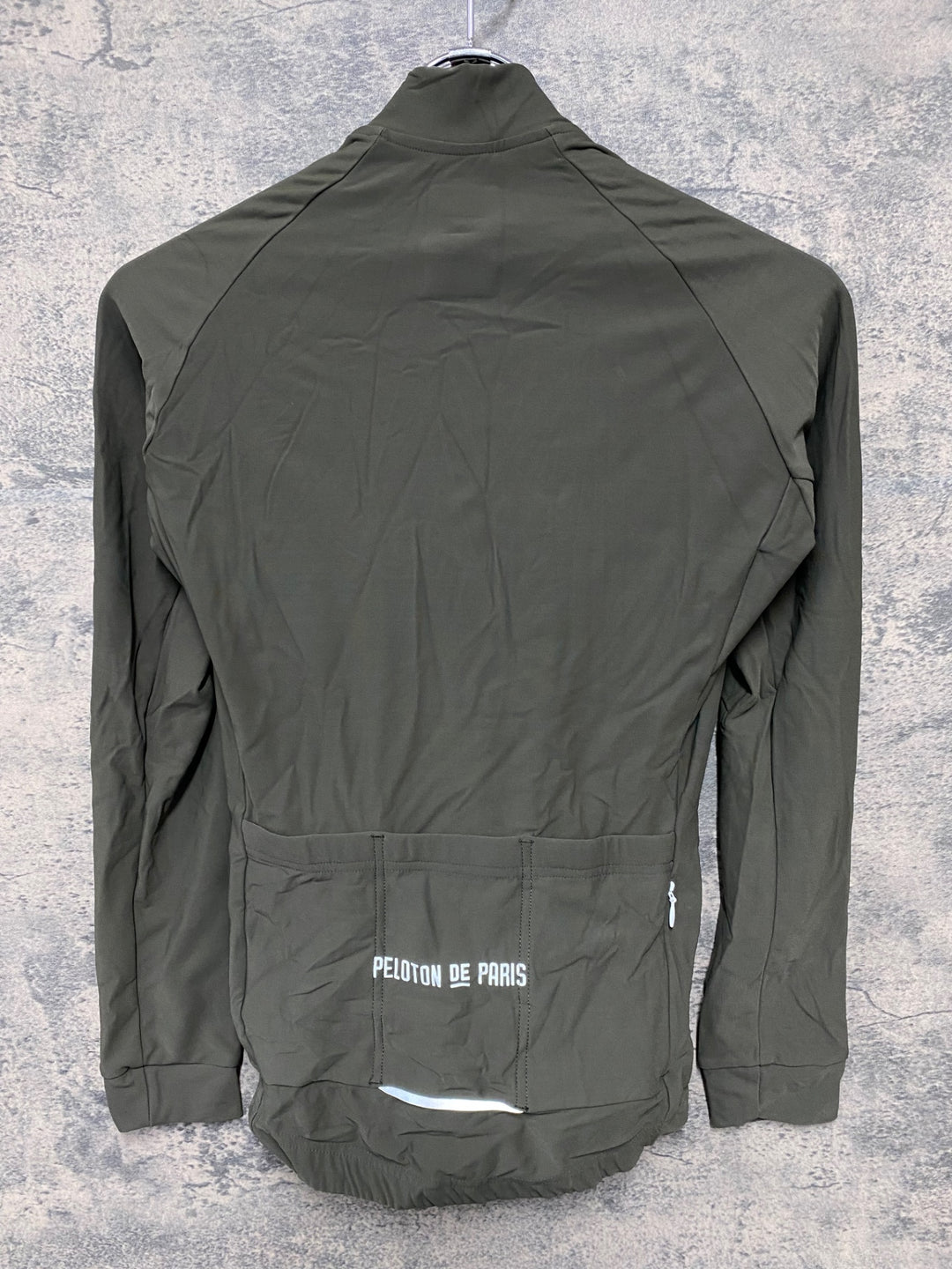JW780 プロトンドパリ PELOTON DE PARIS Domestique Long Sleeve Jersey 長袖 サイクルジャージ オリーブ XS 裏起毛
