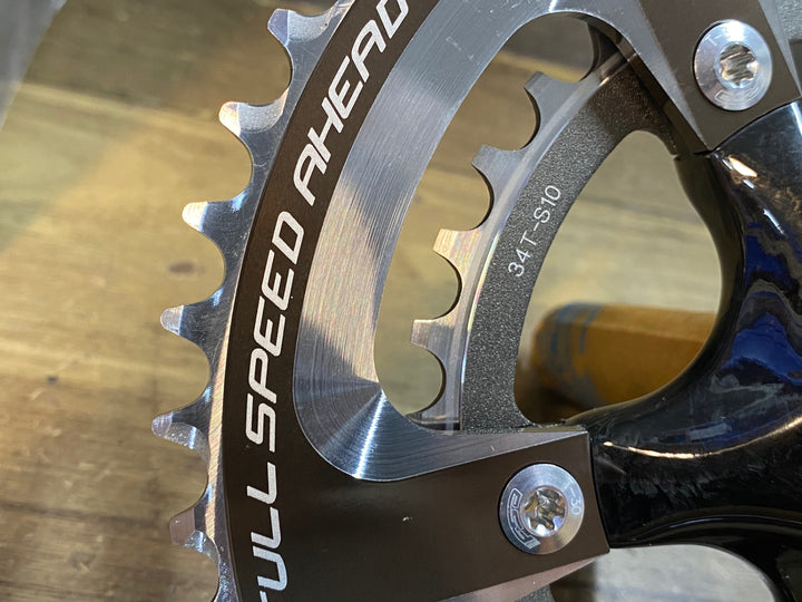 JS337 FSA SL-K LIGHT カーボン クランクセット 172.5mm 50/34T 10s