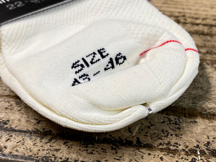 JQ202 アソス assos summerSocks skinweb サイクルソックス 白 2