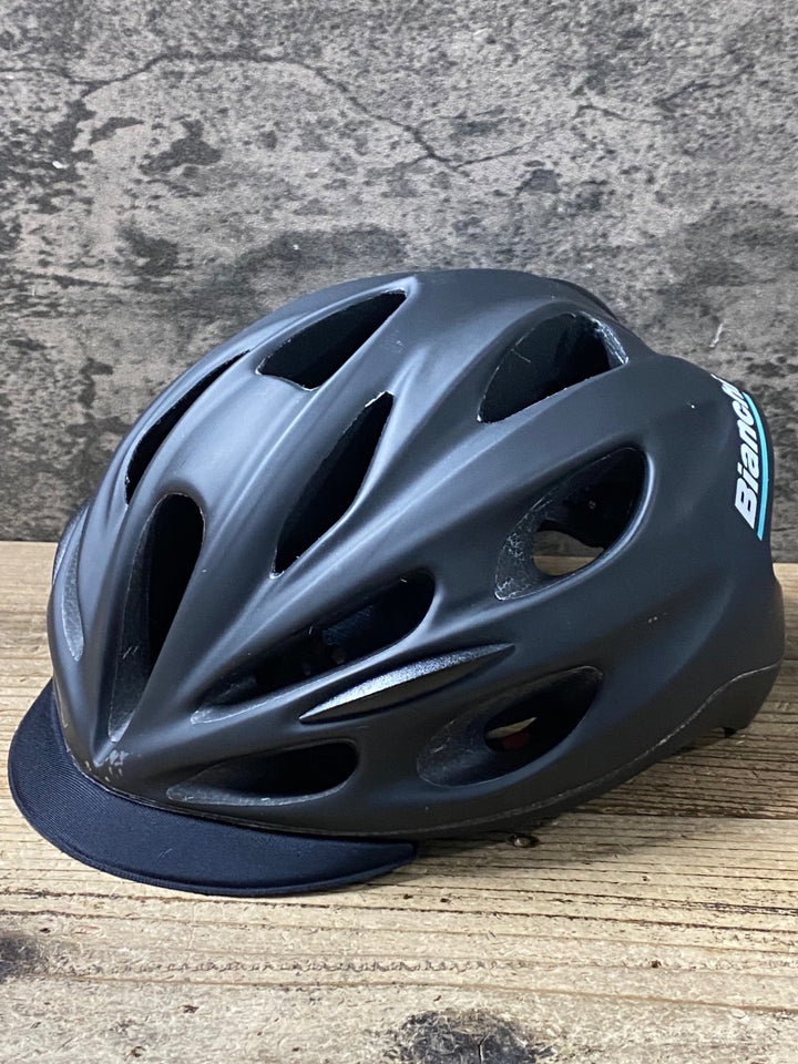KE135 SH⁺ ビアンキ Bianchi シェイクシティー SHAKE CITY ヘルメット 黒 M/Lサイズ 1/2024製造