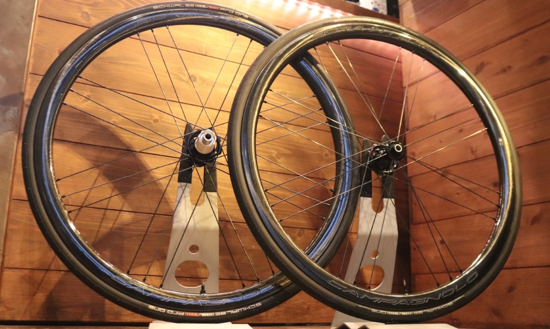 カンパニョーロ CAMPAGNOLO ボーラ BORA WTO 33 DB カーボン チューブレス ディスクブレーキ ホイールセット シマノ12/11S ワイドリム 19C 【東京南麻布店】