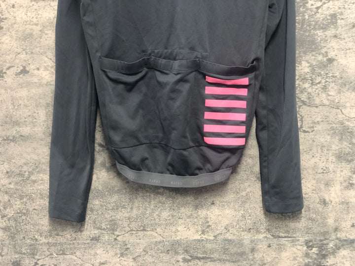KK620 ラファ Rapha PRO TEAM TRAINING JERSEY 長袖 サイクルジャージ グレー S