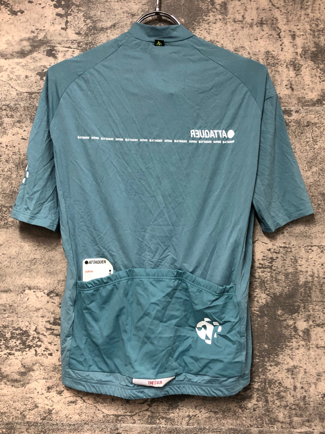 JV763 アタッカー ATTAQUER INTRA JERSEY 半袖 サイクルジャージ 水色 XL