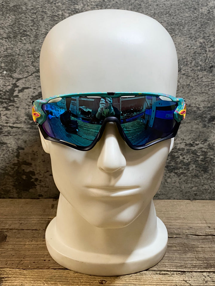 KA193 オークリー OAKLEY ジョウブレイカー JAWBREAKER サングラス アイウェア SPLATTER CELESTE PRIZM