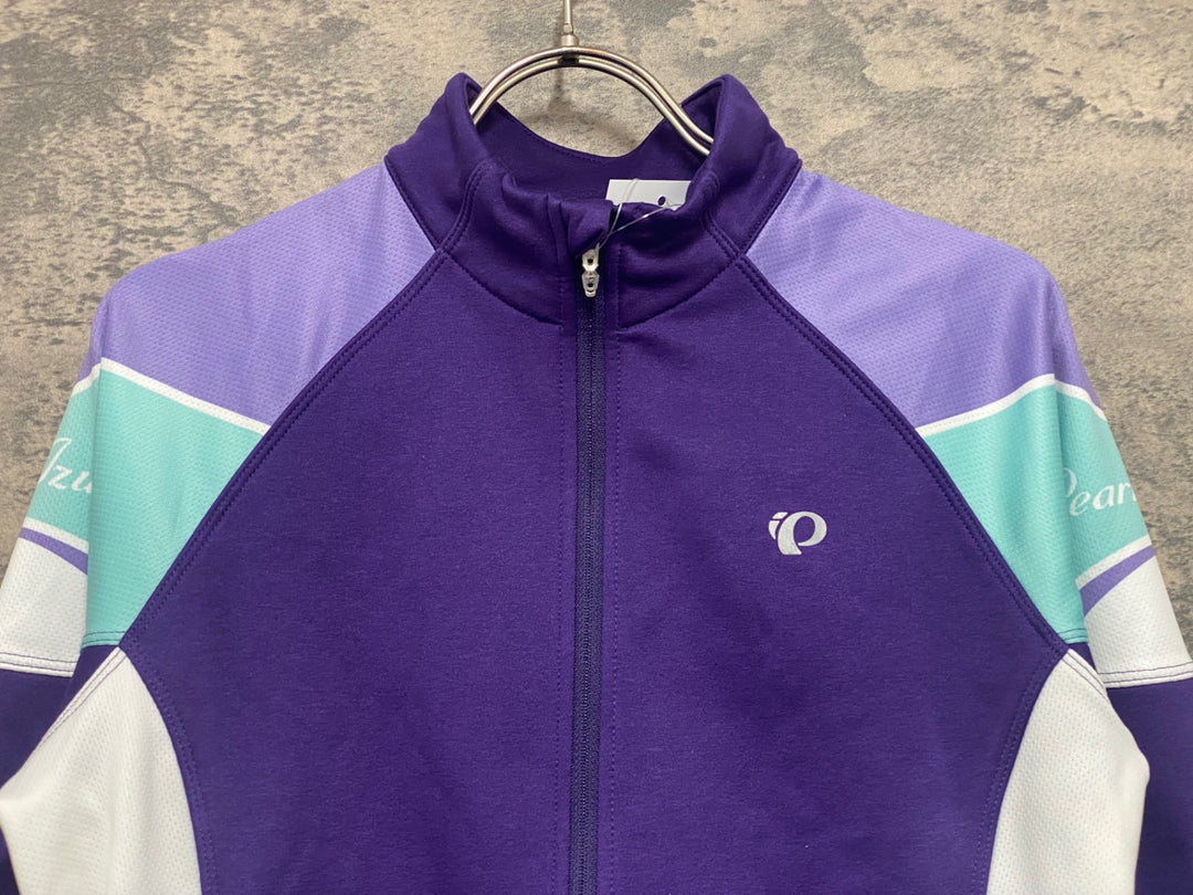 JX137 パールイズミ PEARL iZUMi 長袖 サイクルジャージ 紫 M