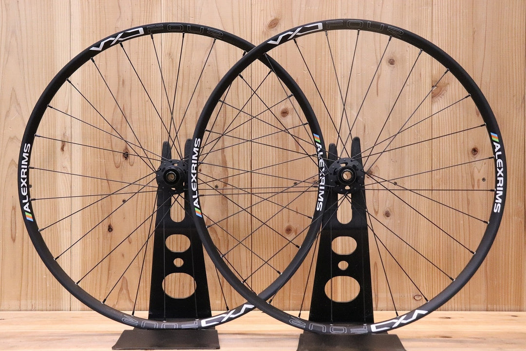 アレックスリム ALEXRIMS VXD4 アルミ チューブレスレディ ホイールセット シマノ 11S MTB 27.5" 【芦屋店】