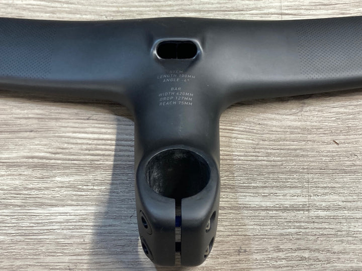 KA144 ロヴァ―ル ROVAL RAPIDE COCKPIT カーボン ドロップハンドル ブラケットC-C420mm100mm マウント付属