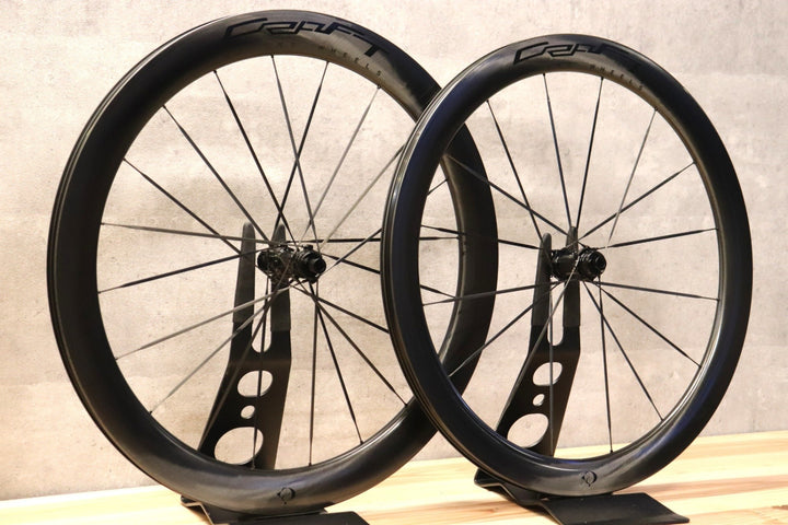 クラフトワークス CRAFT RACING WORKS CRW CS5060 カーボン チューブレスレディ ホイールセット シマノ12/11S 【さいたま浦和店】