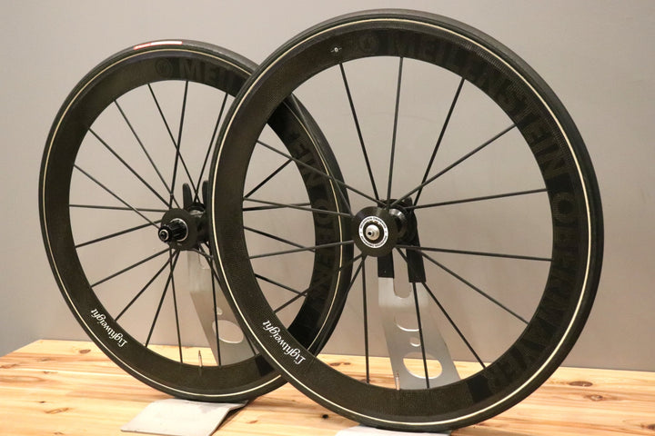 訳アリ ライトウェイト Lightweight MEILENSTEIN OBERMAYER カーボン チューブラー ホイールセット シマノ11S/12S 【仙台店】