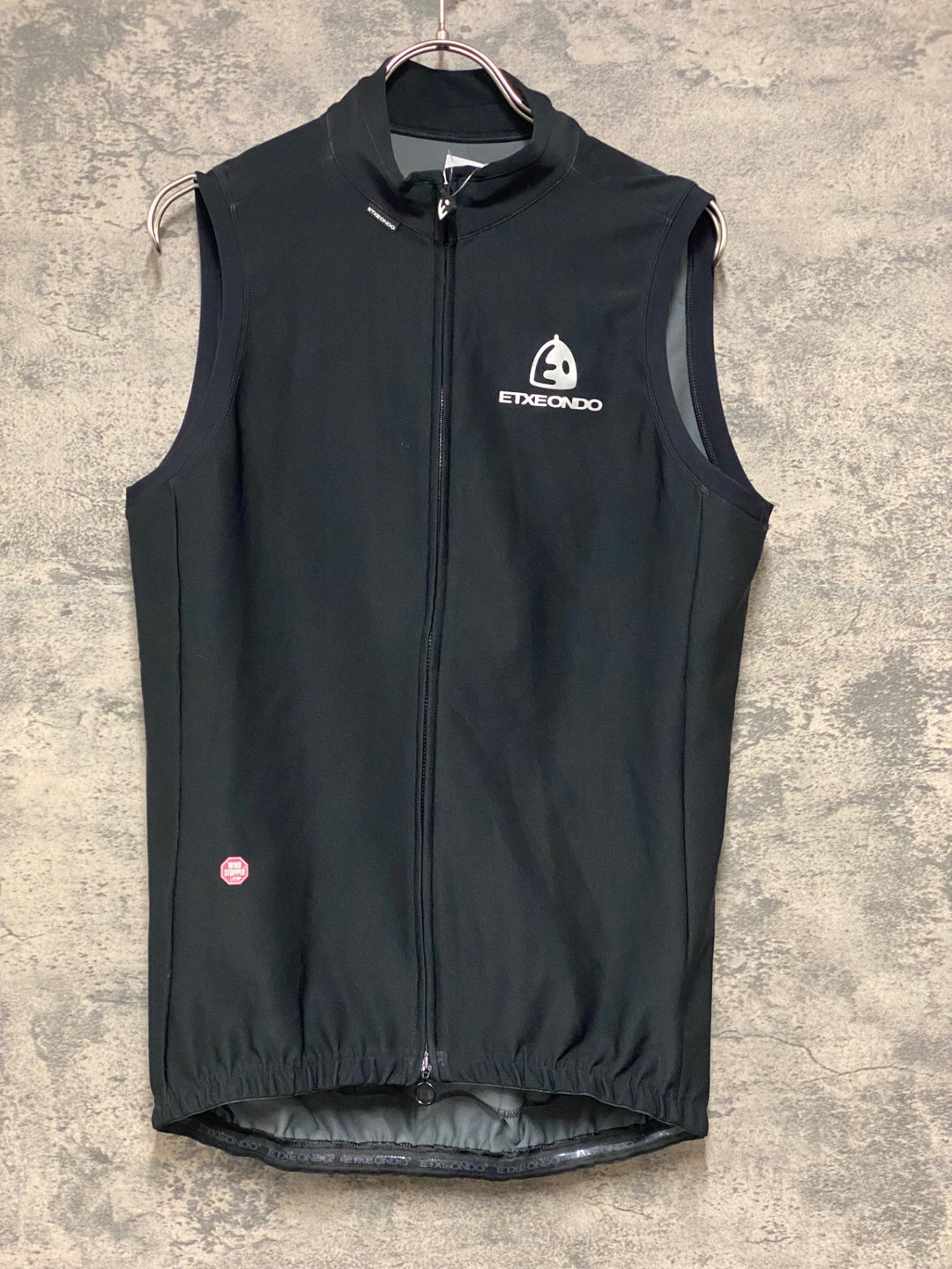 KA042 エチュンド ETXEONDO ジレ サイクルベスト 黒 XXL CORE WINDSTOPPER