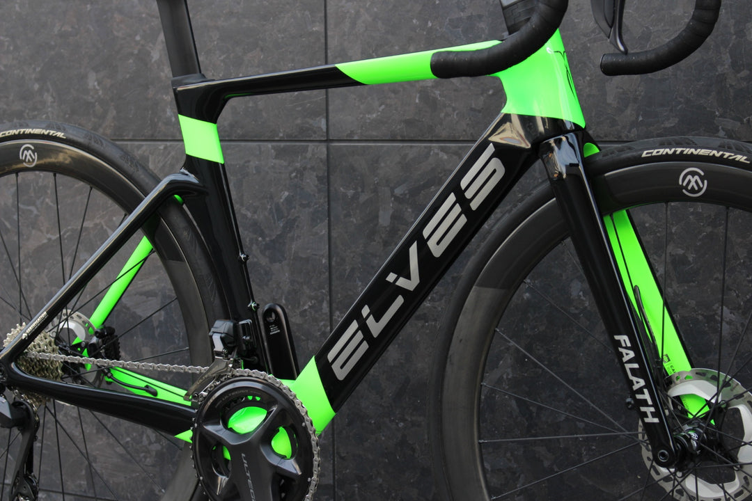エルヴス ELVES ファラス プロ FALATH PRO DISC 2022モデル 49サイズ シマノ アルテグラ R8170 MIX Di2 12S カーボン ロードバイク 【福岡店】