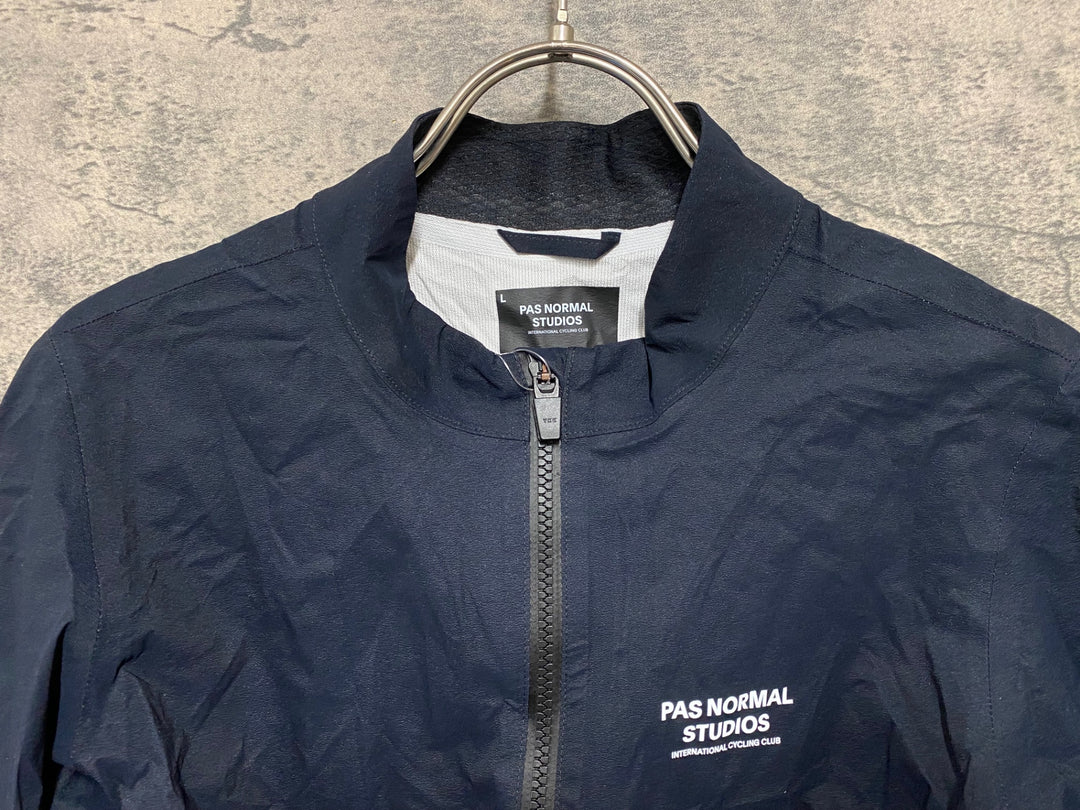 KA568 パスノーマルスタジオ PAS NORMAL STUDIOS RAIN JACKET 長袖 レインジャケット 黒 L