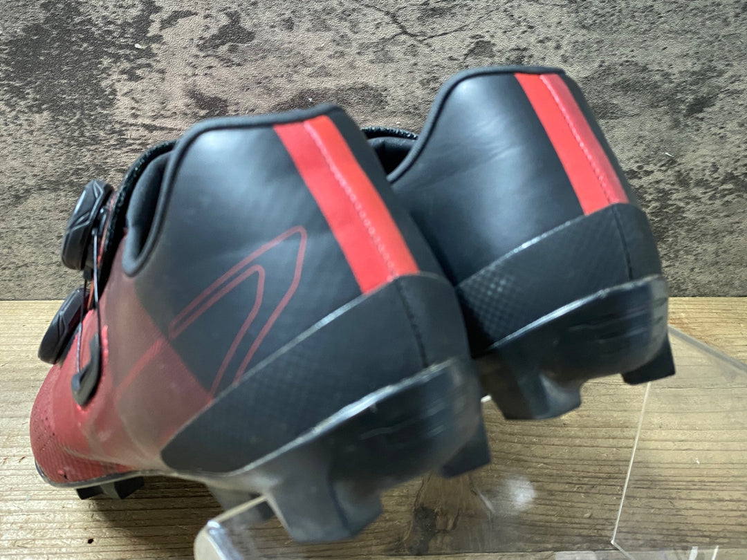 KB579 シマノ SHIMANO XC7 SHXC702M ビンディングシューズ 赤 EU41 2穴