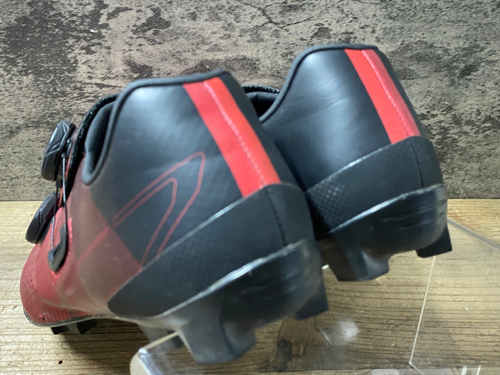 KB579 シマノ SHIMANO XC7 SHXC702M ビンディングシューズ 赤 EU41 2穴