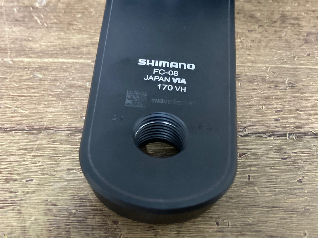 JX937 シマノ SHIMANO アルテグラ ULTEGRA FC-08 クランクセット 170mm 52/36T