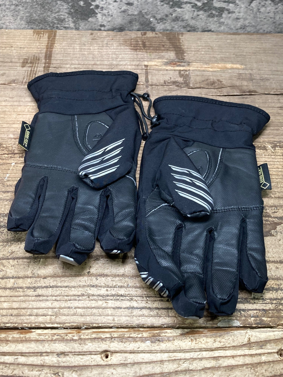 JD249 シマノ SHIMANO 長指 グローブ 黒 M 裏起毛 GORE-TEX