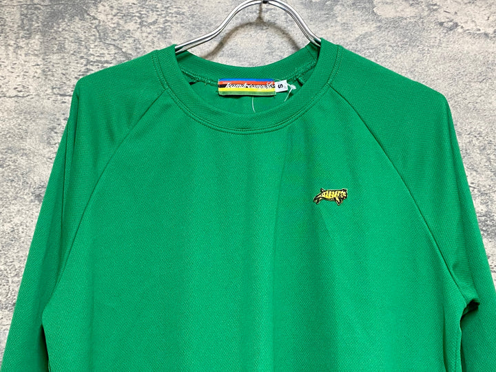 KM716 チームドリーム TEAM DREAM 長袖 Tシャツ S 緑