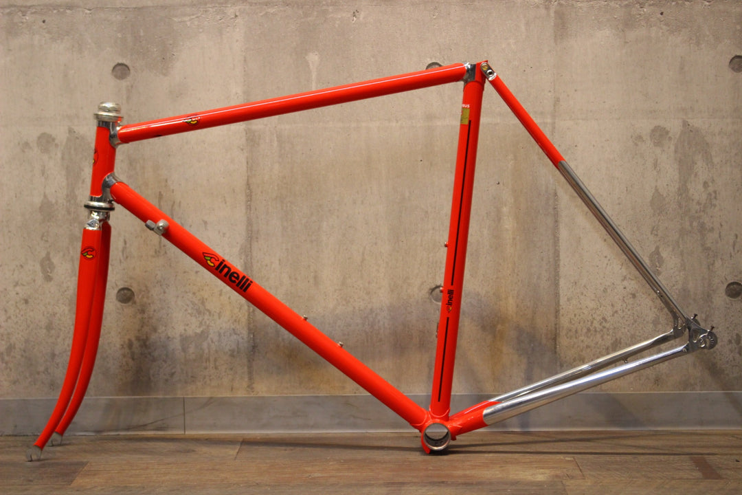 チネリ CINELLI スーパーコルサ SUPERCORSA 53サイズ クロモリ スチール ロードバイク フレームセット SLX NEW 【名古屋店】