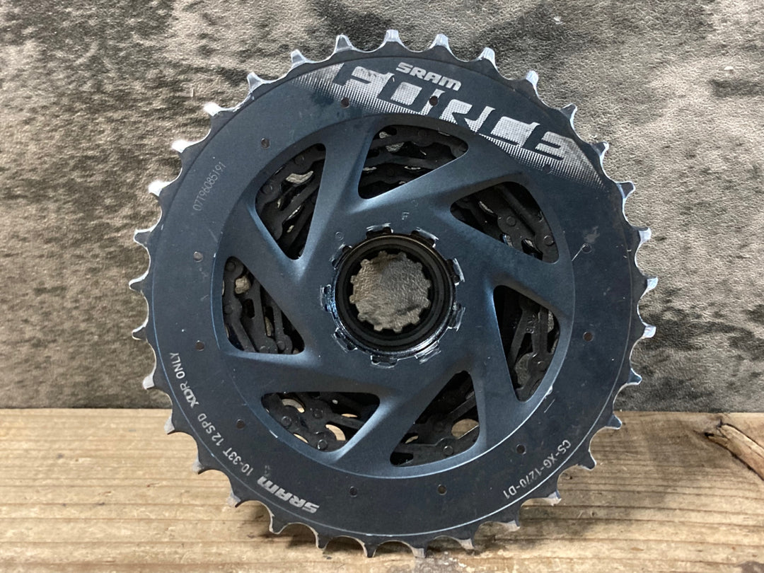 JZ298 スラム SRAM フォース FORCE AXS CS-XG-1270-D1 スプロケット 10-33T 12S XDR