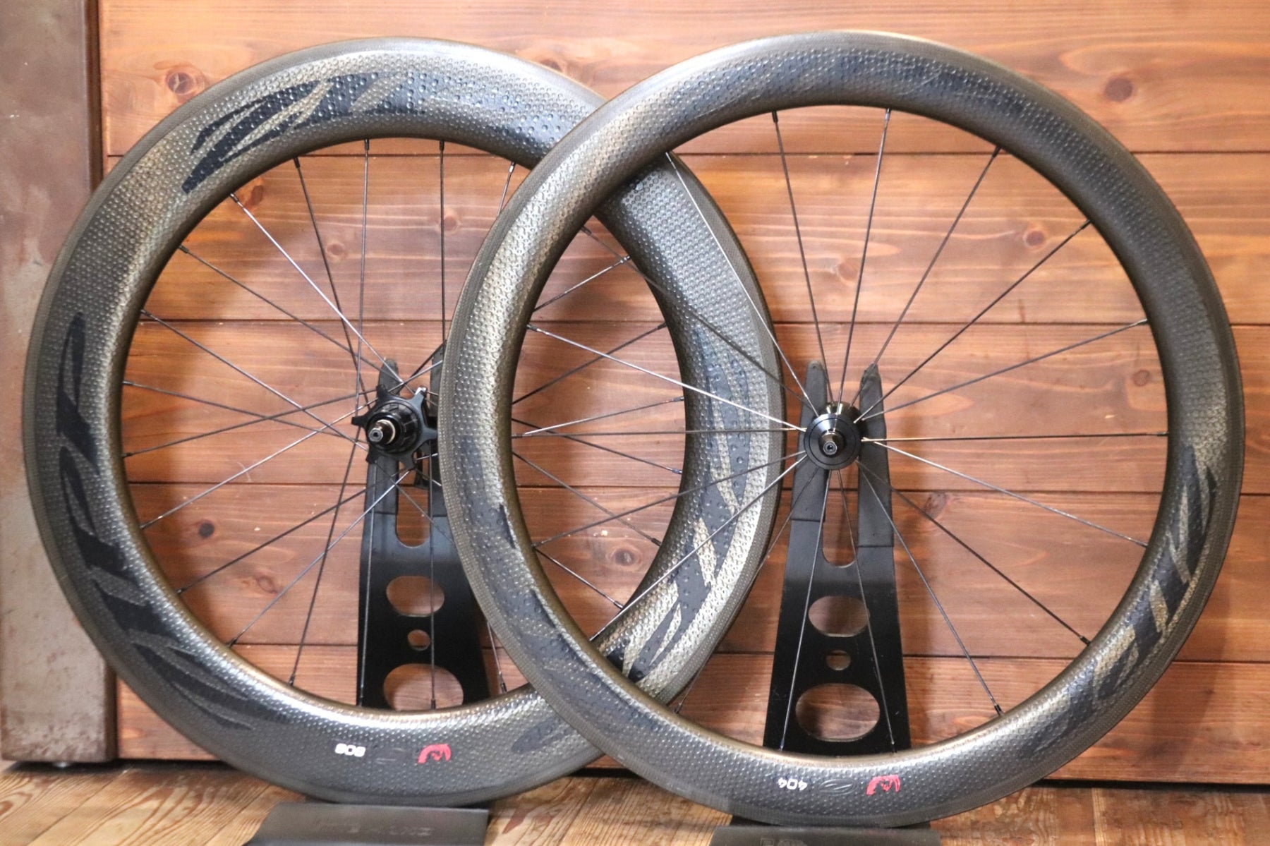 ZIPP 404 808 値下げ⭕️ クリンチャー カーボンホイール ジップ ZIPP 404/808 FIRECREST カーボン クリンチャー ホイールセット