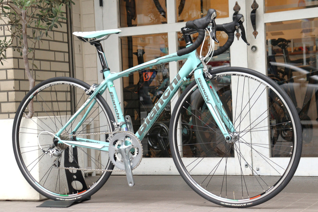 ビアンキ Bianchi ヴィア ニローネ Via NIRONE 7 2014モデル 46サイズ シマノ ティアグラ 4600 MIX 10S アルミ ロードバイク 【横浜店】