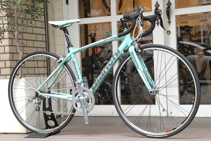 ビアンキ Bianchi ヴィア ニローネ Via NIRONE 7 2014モデル 46サイズ シマノ ティアグラ 4600 MIX 10S アルミ ロードバイク 【横浜店】