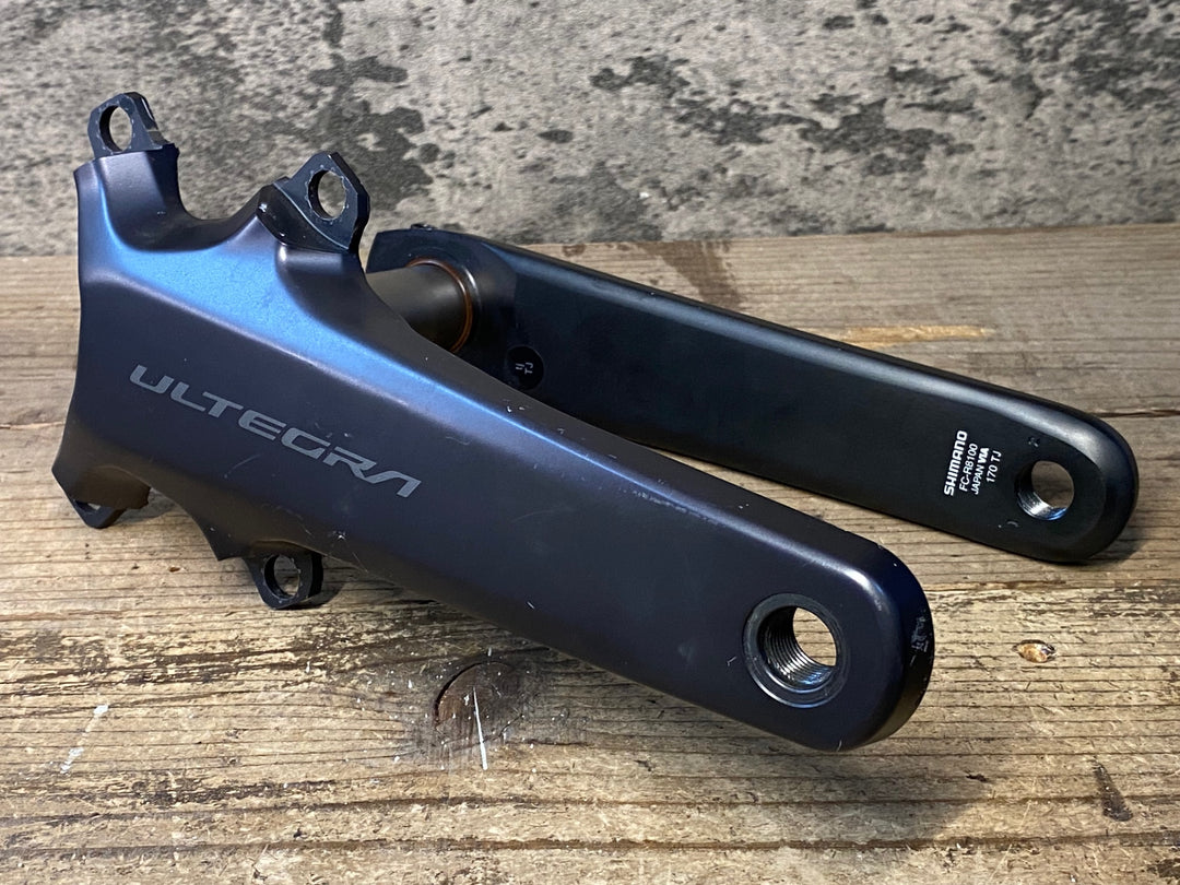 IA994 シマノ SHIMANO アルテグラ ULTEGRA FC-R8100 クランクアーム 170mm ※フィキシングボルト欠品