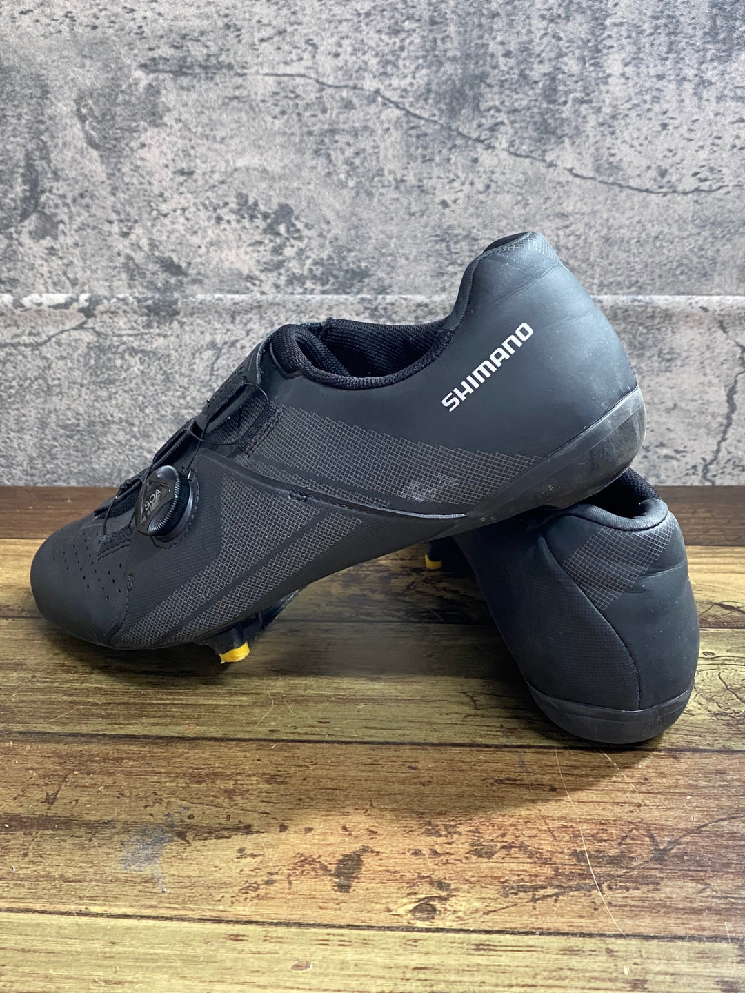KI791 シマノ SHIMANO SHRC300M ビンディングシューズ 黒 SPD-SL EU44