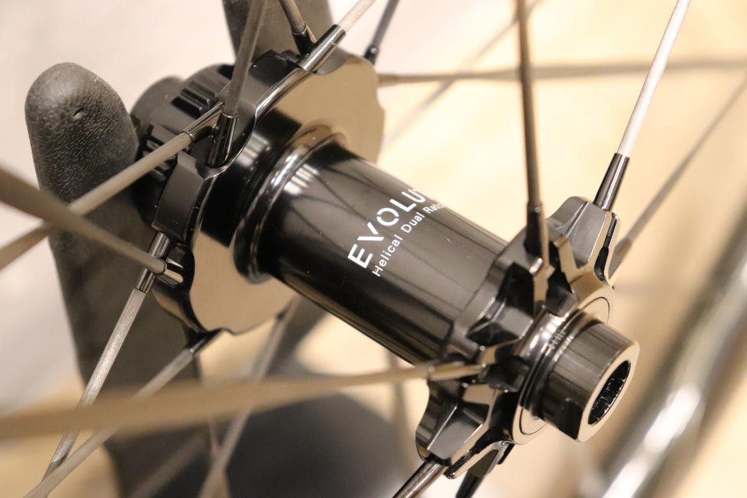 エリートホイールズ ELITEWHEELS ドライブ DRIVE HELIX 46D CS カーボン チューブレスレディ シマノフリー ホイールセット 【さいたま浦和店】