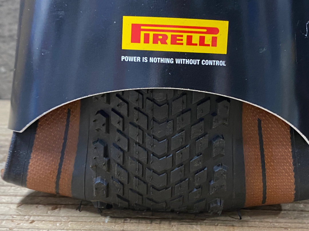 KC358 ピレリ PIRELLI Cinturato GRAVEL H タイヤ 45x700c 黒/茶 2本セット
