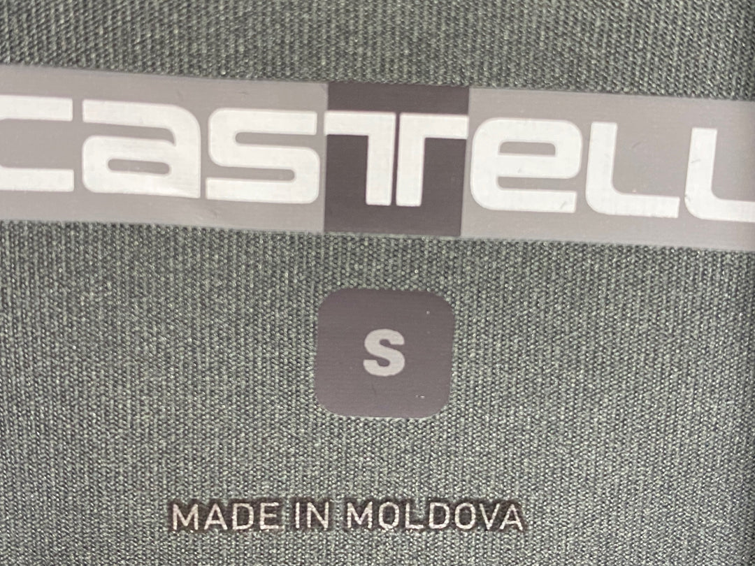 KF631 カステリ CASTELLI ロッソコルサ ROSSO CORSA perfetto 半袖 サイクルジャージ 赤 S GORE WINDSTOPPER