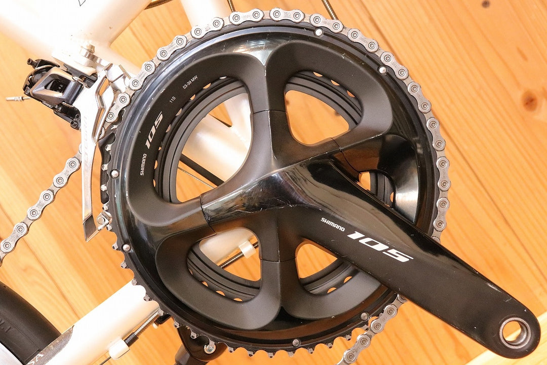 【カスタム多数!!】 KHS F20-R シマノ 105 R7000 MIX 11S クロモリ ミニベロ 折り畳み自転車 20インチ 【芦屋店】