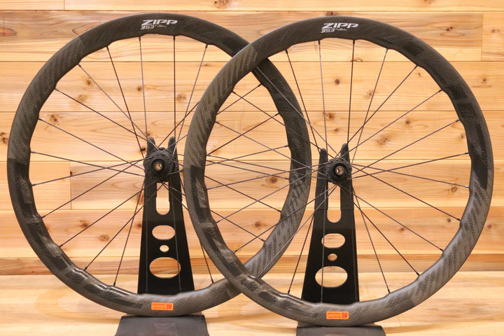 ジップ ZIPP 353 NSW TUBELESS DISC シマノ 11S/12S 25mm フックレス カーボン チューブレス ロードバイク ホイールセット 【広島店】